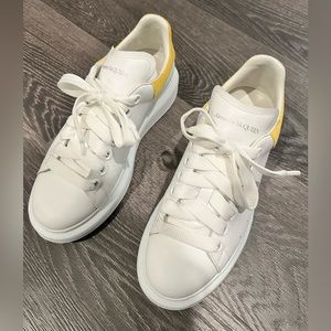 Alexander McQueen Oversized White Yellow
